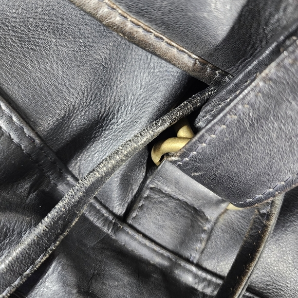 FRYE BLACK LEATHER BACKPACK main image 8
